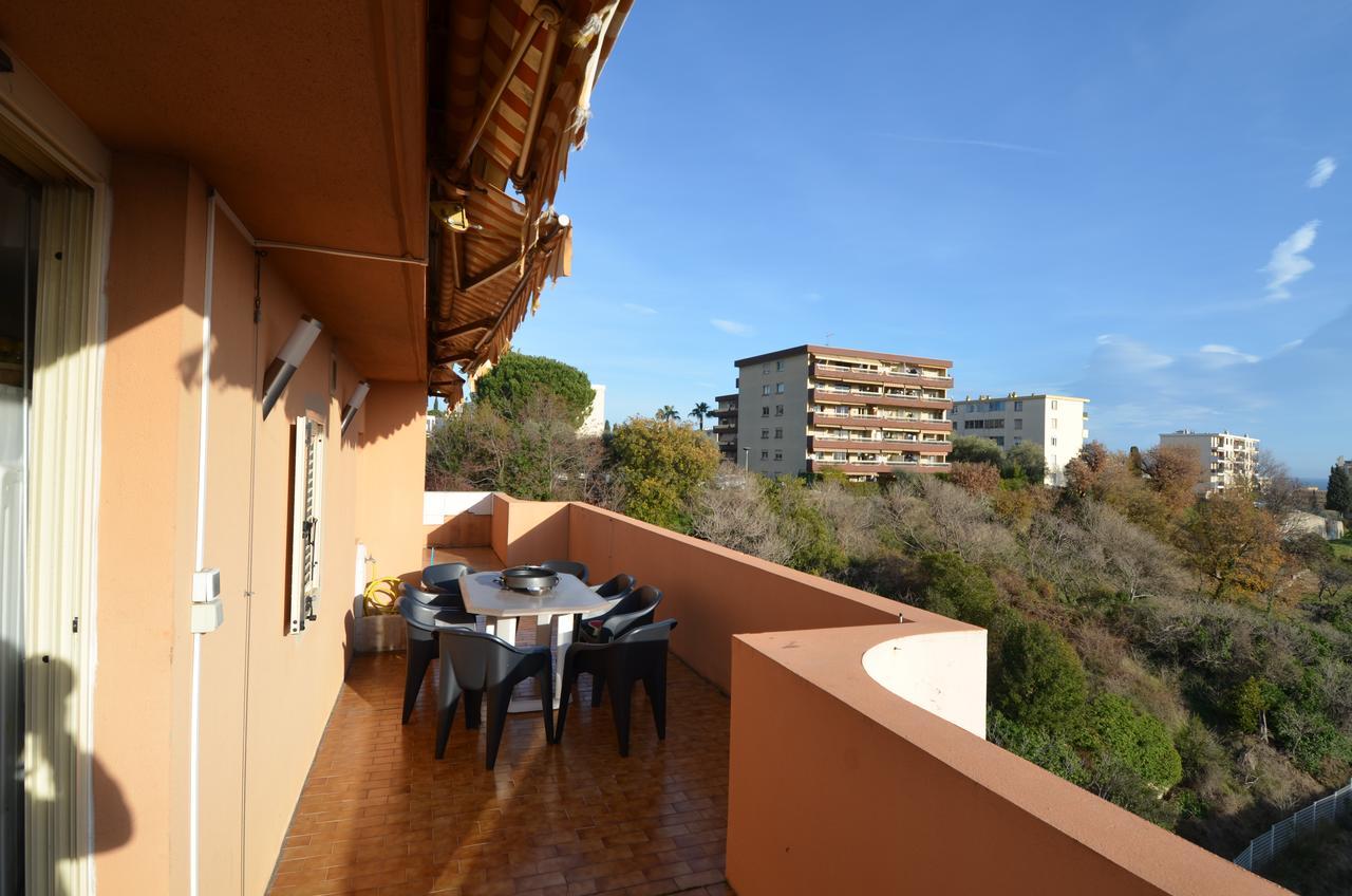 Appartement Rooftop 8 Personnes Grande Terrasse Avec Parking Quartier Aeroport Nice Exterior foto