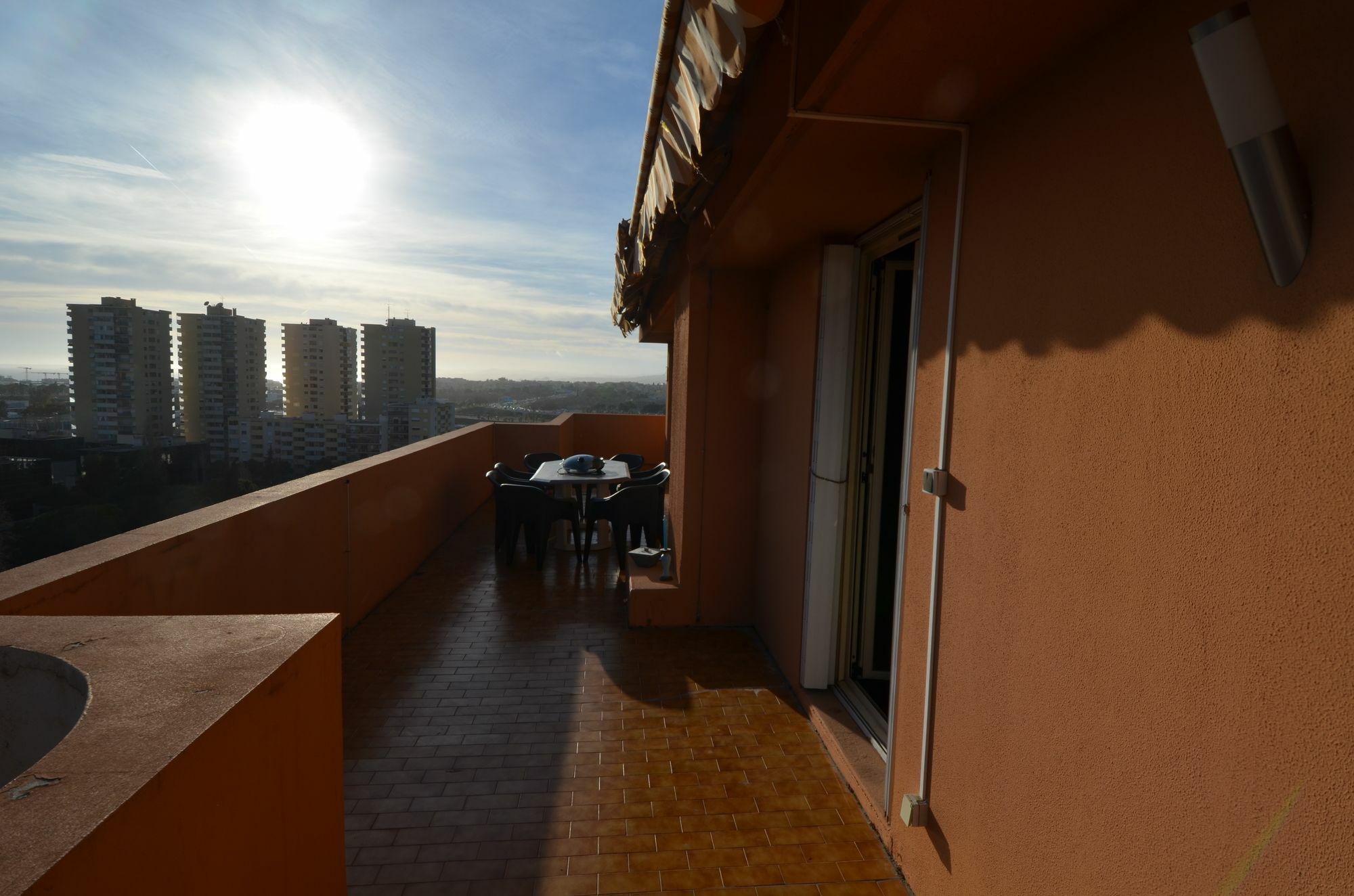 Appartement Rooftop 8 Personnes Grande Terrasse Avec Parking Quartier Aeroport Nice Exterior foto