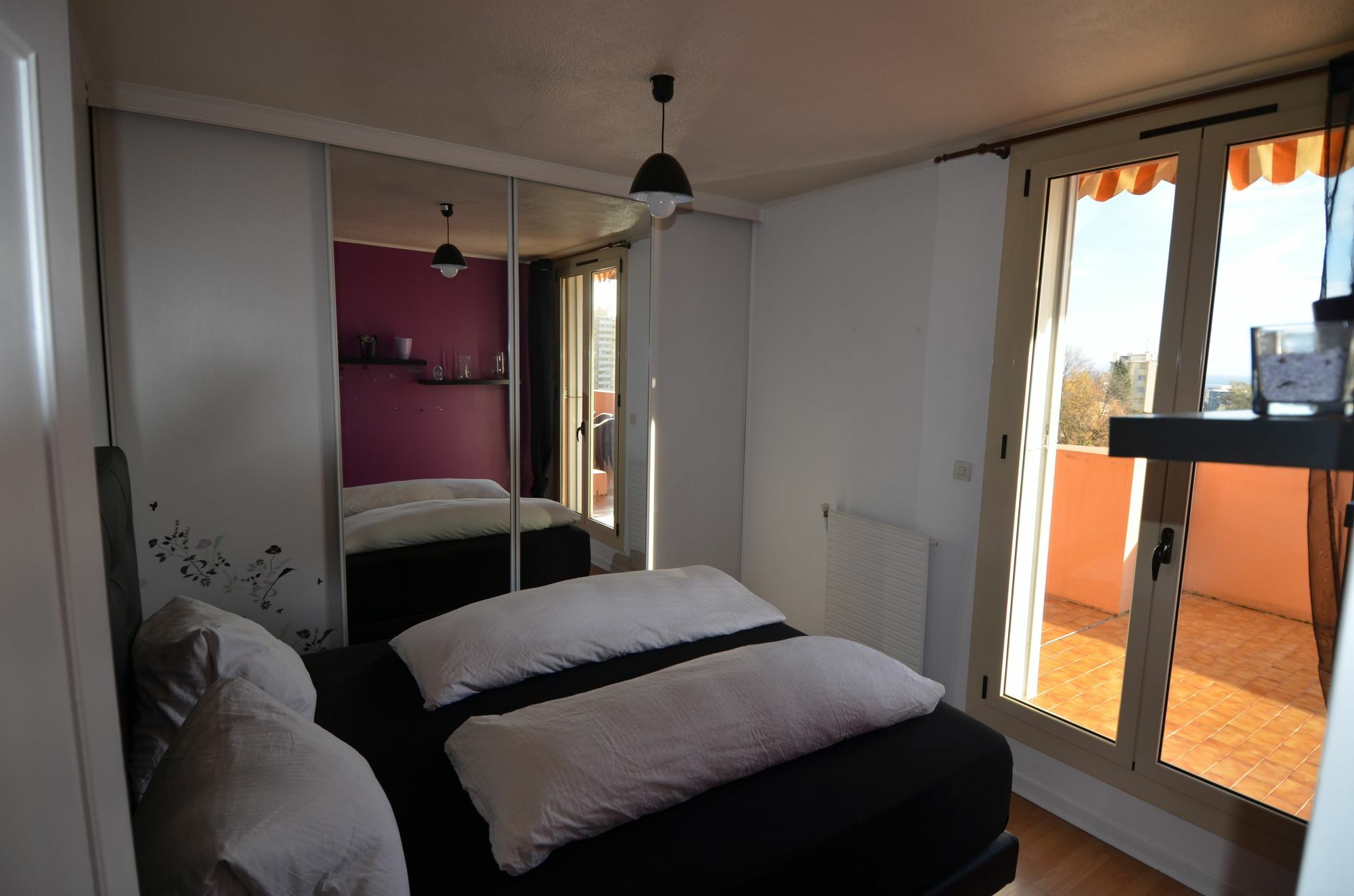 Appartement Rooftop 8 Personnes Grande Terrasse Avec Parking Quartier Aeroport Nice Exterior foto